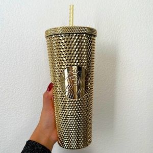 2022 Holiday Gold Starbucks Tumbler